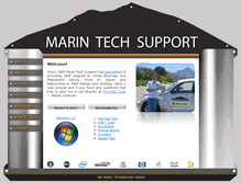Tablet Screenshot of marintechsupport.com
